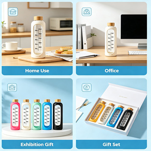 Borraccia Sportiva Personalizzata Promozionale con Coperchio e Scala Graduata, Resistente per <span class=keywords><strong>Casa</strong></span>, Auto, Palestra - Product Image 5