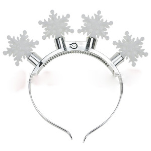 Serre-tête lumineux LED de Noël festif et amusant, 6 modes clignotants, à piles, indice IP33 pour décoration intérieure de Noël - Product Image 3