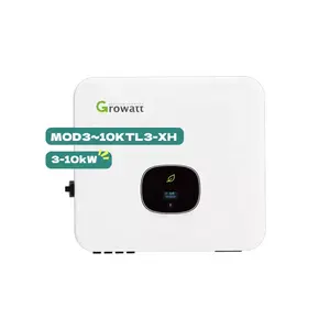 주거용 Mppt 태양열 하이브리드 인버터 Growatt 10kw 인버터 태양광 인버터 하이브리드 3 단계 380v EU 시장