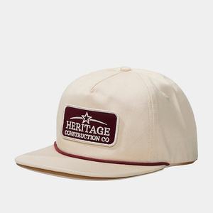 Gorra de 5 Paneles con Visera Plana, Cierre a Presión, Logotipo Personalizado OEM, Bordado de Algodón, Parche y Cuerda - Product Image 5