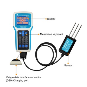 เครื่องวิเคราะห์ดินแบบพกพา Hedao JXBS-3001-SCY-PT เครื่องทดสอบดิน NPK เครื่องวัดธาตุอาหารในดิน เครื่องวัดค่า PH NPK EC อุณหภูมิ/ความชื้น - Product Image 3