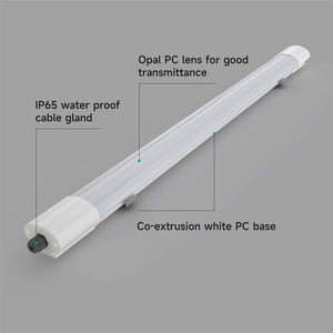 ไฟ LED แบบกันน้ำ IP65 มาตรฐาน ROHS กำลังไฟ 18W 36W 45W พร้อมเซ็นเซอร์ไมโครเวฟ 5.8GHz  วัสดุ PC ทั้งชิ้น สำหรับโรงงาน โกดัง โรงจอดรถ - Product Image 5