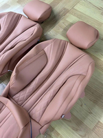 Housses de siège auto en cuir Nappa de haute qualité, style original amélioré, ensemble complet pour Mercedes-Benz W164 ML350, accessoires auto