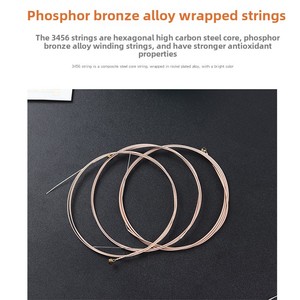 Alice aw438 dân gian guitar dây thiết lập của 6 1-6 bí ẩn hiệu suất phosphor đồng tráng dây - Product Image 4