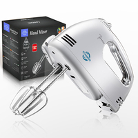 Portable Mélangeur À Main Électrique Ménage En Plastique Triangle Mini Auto Rotation Batteur À Oeufs Fouet