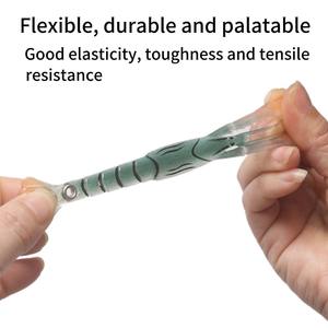 YOUME 95mm 6g écrevisses Jig Wobblers ABS métal artificiel appâts souples appâts en silicone pour la pêche au bar matériel de pêche en rivière - Product Image 5