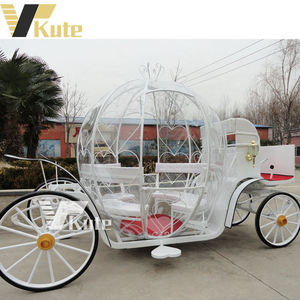 Chariot de transport spécial en forme de citrouille, chariot de Cendrillon, prix de gros - Product Image 6