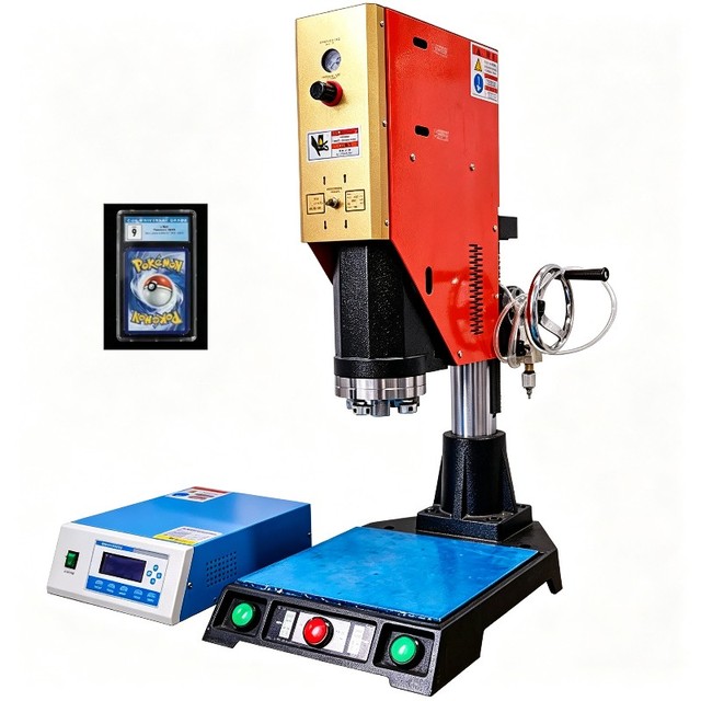 Custom Ultrasonic Plastic Welding Machine for Standard Trading Card Slab and Card Holder Sealing Welding