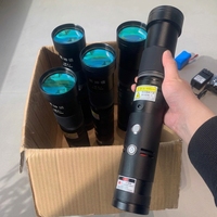 Allumeur laser infrarouge portatif 240W, portée maximale 18m avec lunettes de sécurité, allumage à distance des feux d'artifice, répulsif anti-moustiques