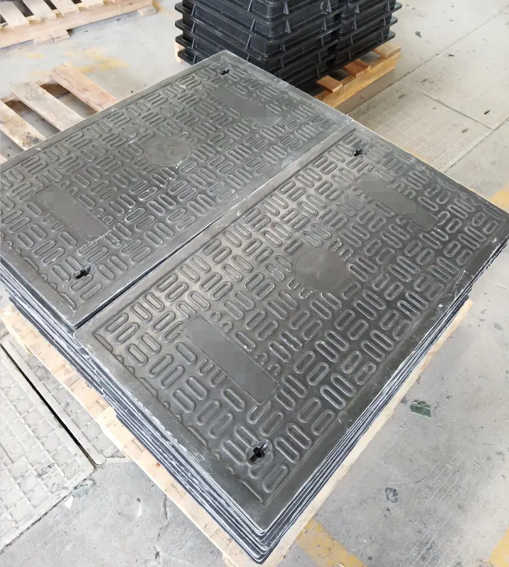 Greentech Composite manhole bìa chống trộm FRP sợi thủy tinh Grating rãnh Bìa SMC Viễn Thông manhole Bìa