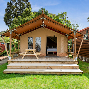 Tenda Safari di lusso impermeabile all'aperto Glamping Lodge con bagno cabina di casa - Product Image 2