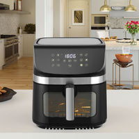Friteuse à air numérique électrique moderne sans huile de 2400 W, haute qualité, capacité 9L, modèle le plus vendu du fabricant