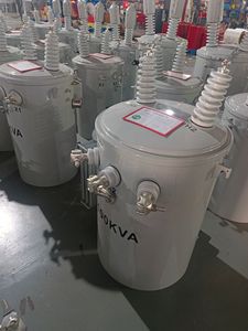 Nhà máy bán hàng trực tiếp cực gắn biến áp một pha dầu đắm mình biến áp - Product Image 5