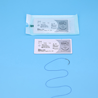 Fabricant de sutures chirurgicales OEM ODM avec logo personnalisé imprimé sur emballage en aluminium, vente directe d'usine