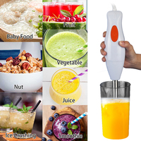 Mixeur Électrique à Immersion Multifonctionnel pour Cuisine et Maison avec Tasse Mélangeuse