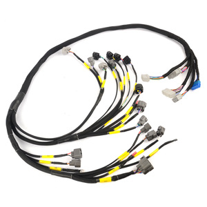 Ap03 cnch Obd2ชุดสายไฟเครื่องยนต์1 B ชุดสายไฟสำหรับ Honda Civic B16เสื้อไนล่อน12V - Product Image 4