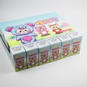 <b>New</b> High Quality Hot Sale PVC Cartoon Action Figures Original Doll <b>Baby</b> Three Blind <b>Box</b> Wholesale Children Toys Custom Kids - Product Image 3