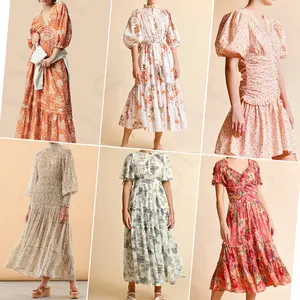 Chất lượng cao Dresses may mặc nhà máy Nhà cung cấp tùy chỉnh người phụ nữ quần áo nhà sản xuất nhà máy ở Trung Quốc