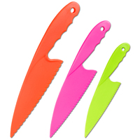 Plastic Bruidstaartmes En Server Set Fruitcake Groentesnijmes Veilig Kindermes