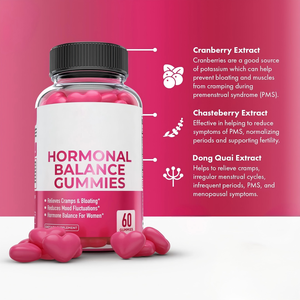 Probióticos para la <span class=keywords><strong>Menopausia</strong></span> en Mujeres Adultas, Alivio de los Brotes de Calor, Sudores Nocturnos, Equilibrio Hormonal <span class=keywords><strong>y</strong></span> del Estado de Ánimo, Gomitas (ODM/OEM) - Product Image 5