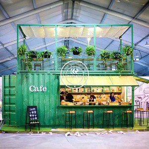 2025 restaurante de comida rápida de alta calidad contenedor de envío cafetería tienda contenedor cafetería Bar - Product Image 5