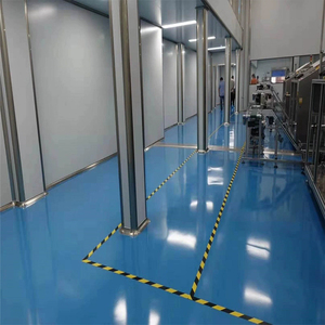 Pintura de Resina Líquida para Recubrimiento de Pisos Epóxicos, Aplicación con Rodillo para Pisos Industriales de Concreto, Color Amarillo - Product Image 6
