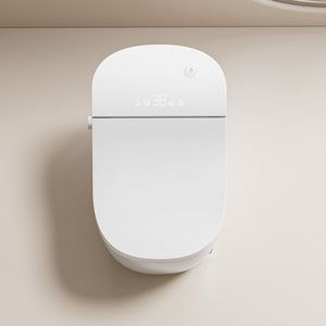 2025 thiết kế mới tùy chỉnh hiện đại Một mảnh cúp điện tự động nhà vệ sinh sàn gắn phòng tắm gốm thông minh nhà vệ sinh thông minh - Product Image 4