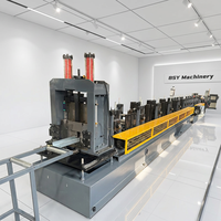 Machine de profilage de poutres C pour montage solaire, entièrement automatique, PLC Delta Taiwan, pour supports photovoltaïques et panneaux solaires en acier profilé C