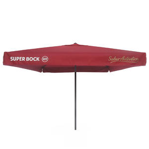 Sombrilla clásica para acampar en la playa de 3x3m, sombrilla para exteriores con protector solar y tela RPET a prueba de lluvia, impresión personalizada para patio - Product Image 2