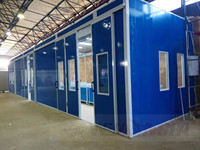 Four de peinture pour bus WLD12000 / Four de peinture pour camions / Cabine de peinture pour remorques à vendre (CE) Vente en gros d'usine