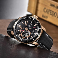 Montre automatique pour homme PAGANI DESIGN PD-1674, mouvement japonais TMI NH39, tourbillon squelette, cristal saphir, montre mécanique à bracelet, 200 m