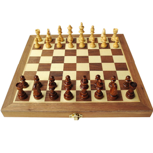 Échiquier en bois pliable haut de gamme <span class=keywords><strong>Jeu</strong></span> <span class=keywords><strong>pour</strong></span> <span class=keywords><strong>d</strong></span>ébutants Ensemble <span class=keywords><strong>d</strong></span>'échecs spécial <span class=keywords><strong>pour</strong></span> enfants Modèle international RUNAN 0203 Personnalisable - Product Image 2