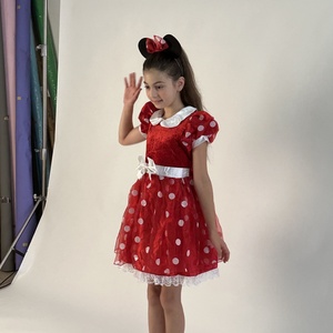 Costume <span class=keywords><strong>da</strong></span> principessa di media lunghezza con accessori per capelli 2024 europa e Stati Uniti nuovo abito <span class=keywords><strong>da</strong></span> <span class=keywords><strong>Minnie</strong></span> - Product Image 4