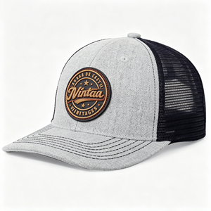 Custom Logo Embroidery Patch Adjustable Outdoor Fishing Hunting Breathable Cotton <b>Camo</b> Rope Mesh Back 5 Panel Trucker <b>Cap</b> - Product Image 2