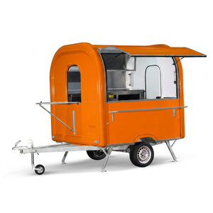 Camión de Comida Móvil Multiusos de Venta Caliente Directo de Fábrica, Resistente a la Corrosión, con Compartimentos Aislados de Fibra de Vidrio y Aluminio para Helados y Dulces - Product Image 1