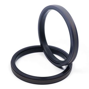 Joints hydrauliques SPGW personnalisés pour une utilisation sur pelle Joint d'huile de piston en caoutchouc PTFE et bronze - Product Image 3