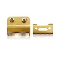Accessoires pour tondeuse à cheveux électrique, ensemble de tête en acier inoxydable noir, 2 trous de remplacement, lame de rasoir