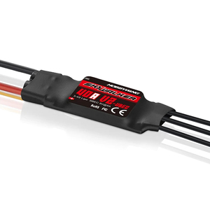 <span class=keywords><strong>Hobbywing</strong></span> <span class=keywords><strong>SkyWalker</strong></span> V2 40A <span class=keywords><strong>50A</strong></span> 3-4S / 60A 80A 100A V2 3-6S LiPo 5V BEC ESC 96MHz 32-bit ARMMO pour Drone Accessoires - Product Image 1