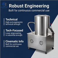 Mélangeur vertical industriel robuste pour farine, 400 kg/h, moteur automatique, machine à pétrir la pâte pour usine de transformation alimentaire