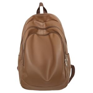 2025 Simple Fashionable Versatile Lightweight <b>Backpack</b> for Travel Leisure Sports Fitness Computer Bag with PU Lining for <b>Ladies</b> - Product Image 3