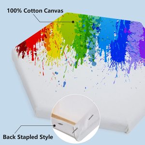 <span class=keywords><strong>Tele</strong></span> <span class=keywords><strong>per</strong></span> <span class=keywords><strong>Pittura</strong></span> di Forma Personalizzata, <span class=keywords><strong>Tele</strong></span> Tese <span class=keywords><strong>per</strong></span> <span class=keywords><strong>Pittura</strong></span> a Olio e Acrilica, Cornice in Legno di Pino Bianco, Marca KOYO - Product Image 4