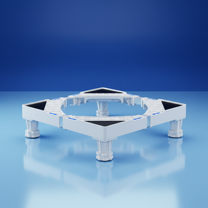 Supports et patins pour appareils électroménagers et meubles, Roulettes pour base de réfrigérateur, Supports pour <span class=keywords><strong>climatiseur</strong></span>, Supports pour machine à laver, Unités de rangement à étagères pour la maison - Product Image 3