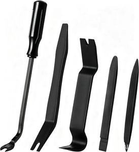 QEEPEI QGZ288 Lot de 4 outils multifonctions pour déclipser les attaches de porte de voiture, étui souple, manuel, universel, en plastique 28 - Product Image 2