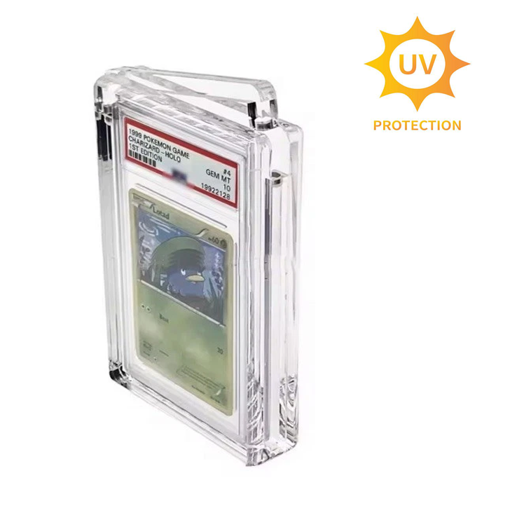 UV Protection Magnetic Trading Card Holder