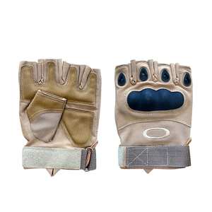 harte knöchel anti-rutsch handfläche mikrofaser leder halbfinger handschuhe für maximale pflege und schutz - Product Image 6
