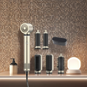 Secador de pelo de plástico BLDC iónico profesional de 1200W, difusor de Peine de estilismo, soplador eléctrico de alta automática para el hogar, Hotel, RV, viaje, caliente - Product Image 4