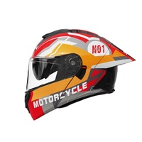 Nouveau casque de moto 3C/DOT ABS pour hommes et femmes, double visière, ouvert, rabattable, toutes saisons, chaud pour l'hiver, imperméable et anti-bruit