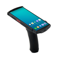 PDA portable 5G de 6 pouces, Android 13, lecteur de codes-barres 1D 2D, NFC, RFID, lecteur d'empreintes digitales, collecteur de données, Mediatek Dimensity 700, 4/6 Go de RAM