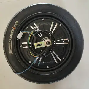 10 inç 14 inç sol davul disk fren Ebike Motor sessiz 48v 60v 500w-1500w yüksek güç e-scooter Hub Motor