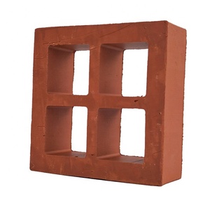 내화벽돌 내화성 경량 모던 디자인 마당 외부 중공 점토 테라코타 브리즈 블록 - Product Image 4